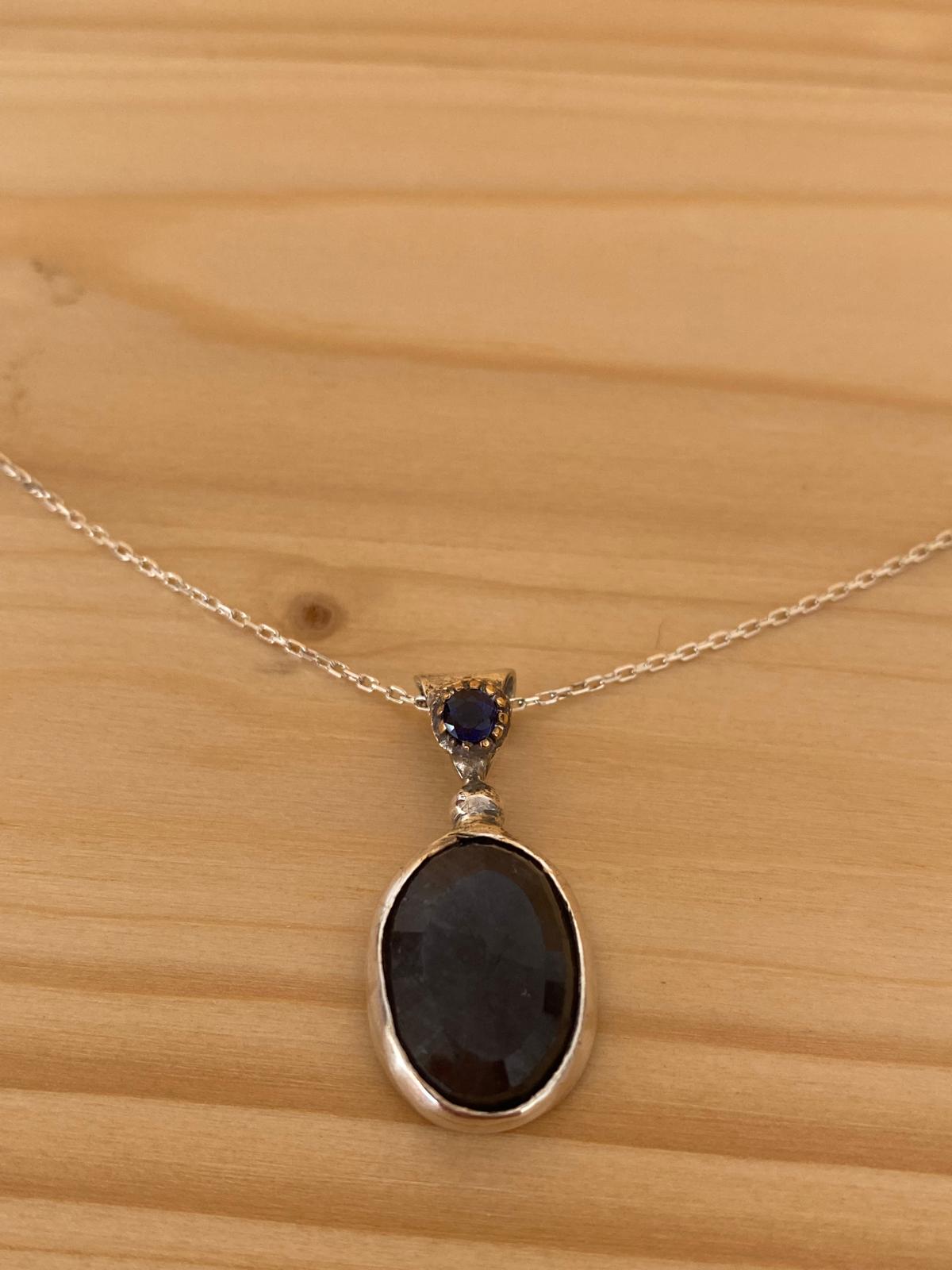 Elegant Sapphire Necklace